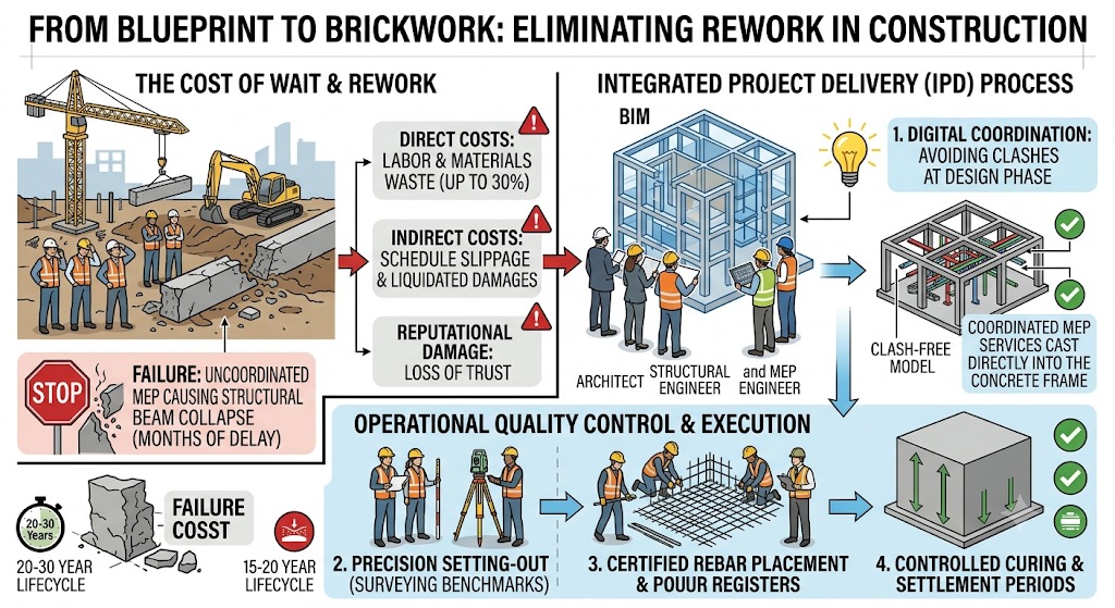 Commercial Building Rework Prevention