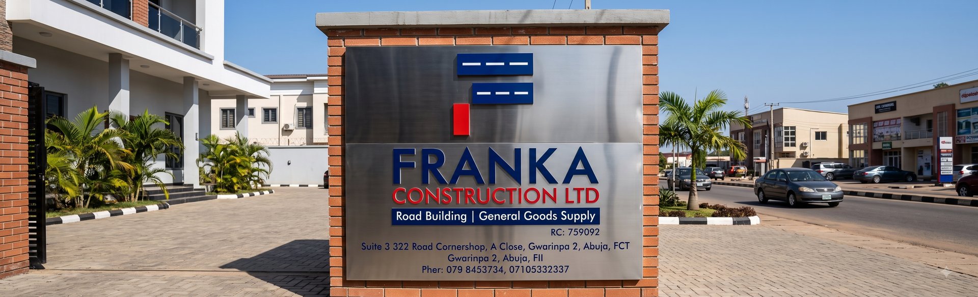 Franka Construction Headquarters Billboard